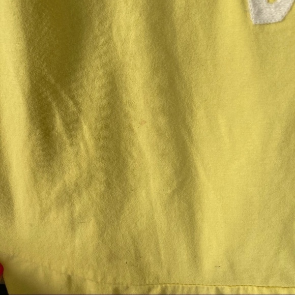 Matching Oversized Embroidered Elephant Shirt & Capris Leggings Yellow Large - Picture 13 of 15